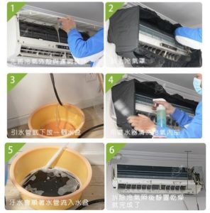 冷氣清洗罩