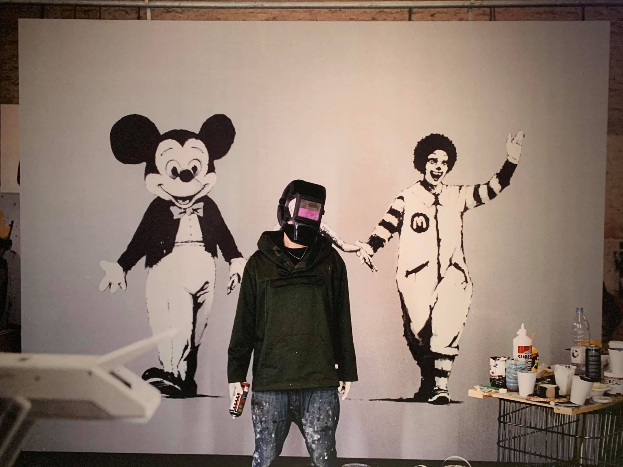 Banksy's Self-Shredded Painting Is Now a New Piece Called Love Is in ...