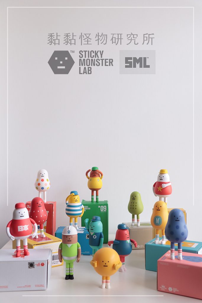黏黏怪公仔特輯｜韓國Sticky Monster Lab黏黏怪物研究所小物開箱！
