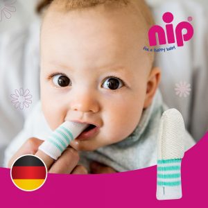 德國nip口腔清潔嬰幼兒抗菌指套