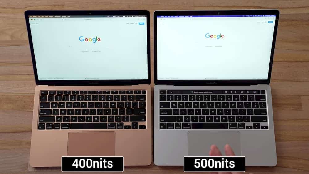 Macbook Pro亮度差異