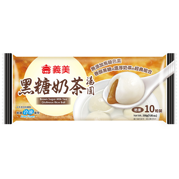 義美黑糖奶茶湯圓