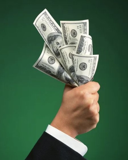 抓現金示意圖